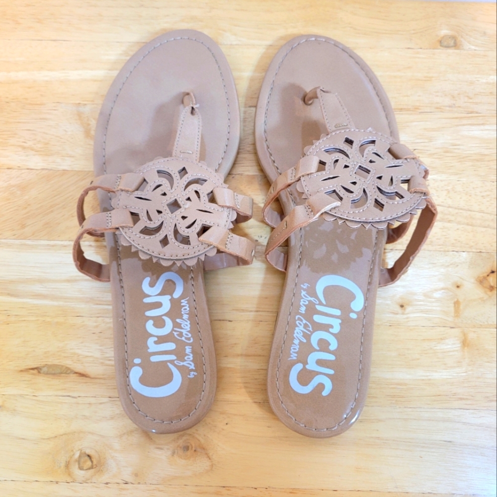 Circus by Sam Edelman Tan Women's Sandals - Picture 5 of 12